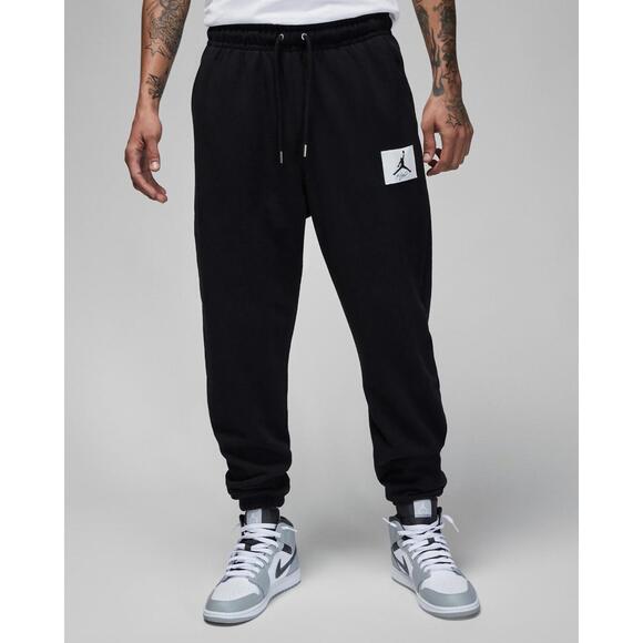 Nike Other - Nike Jordan Flight Fleece Sweatpants Black Sail Men’s L NWT DQ7469-010 Joggers